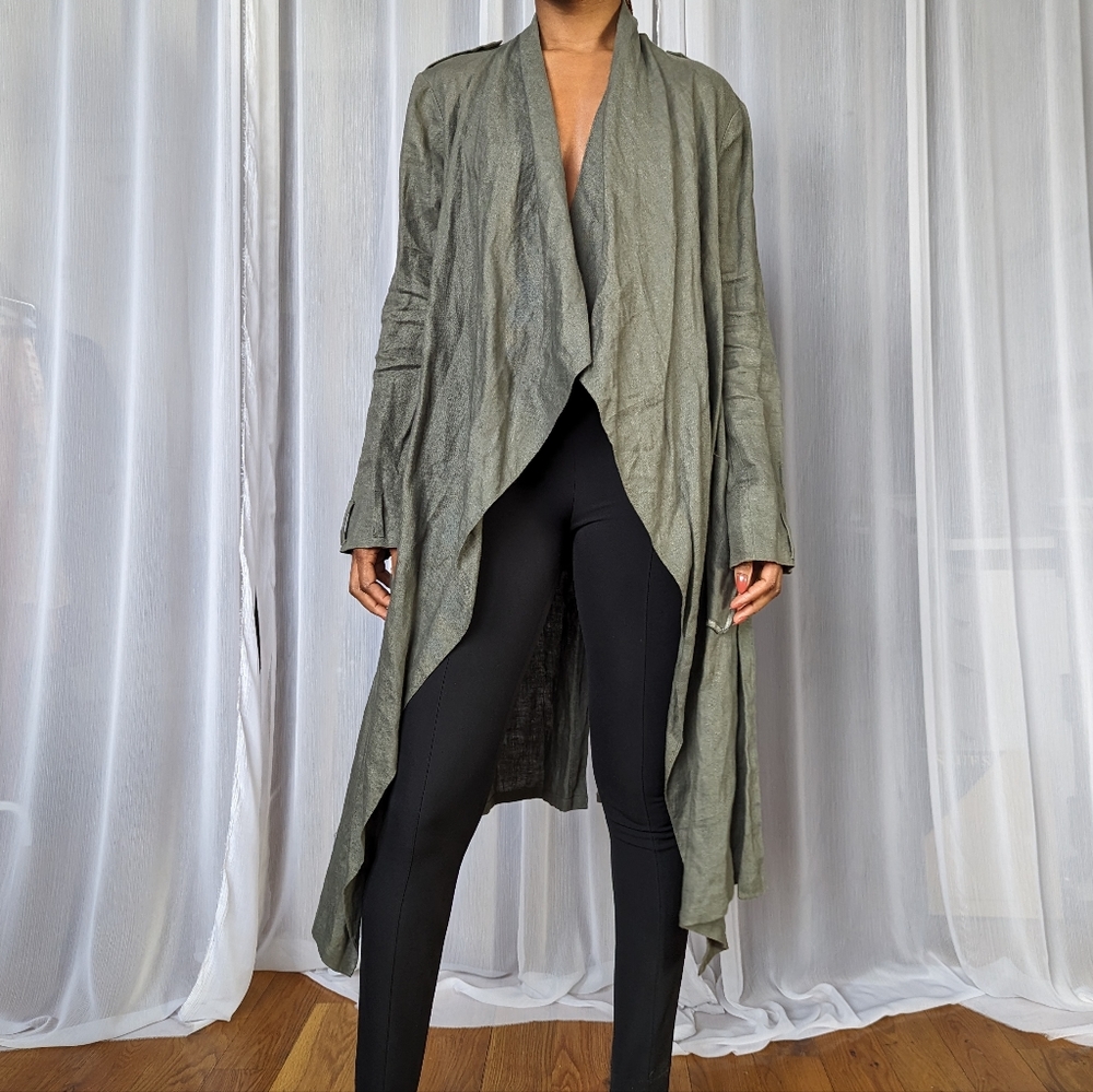 Women's Oversized Trench Coat - Laura Siegel | Size Small